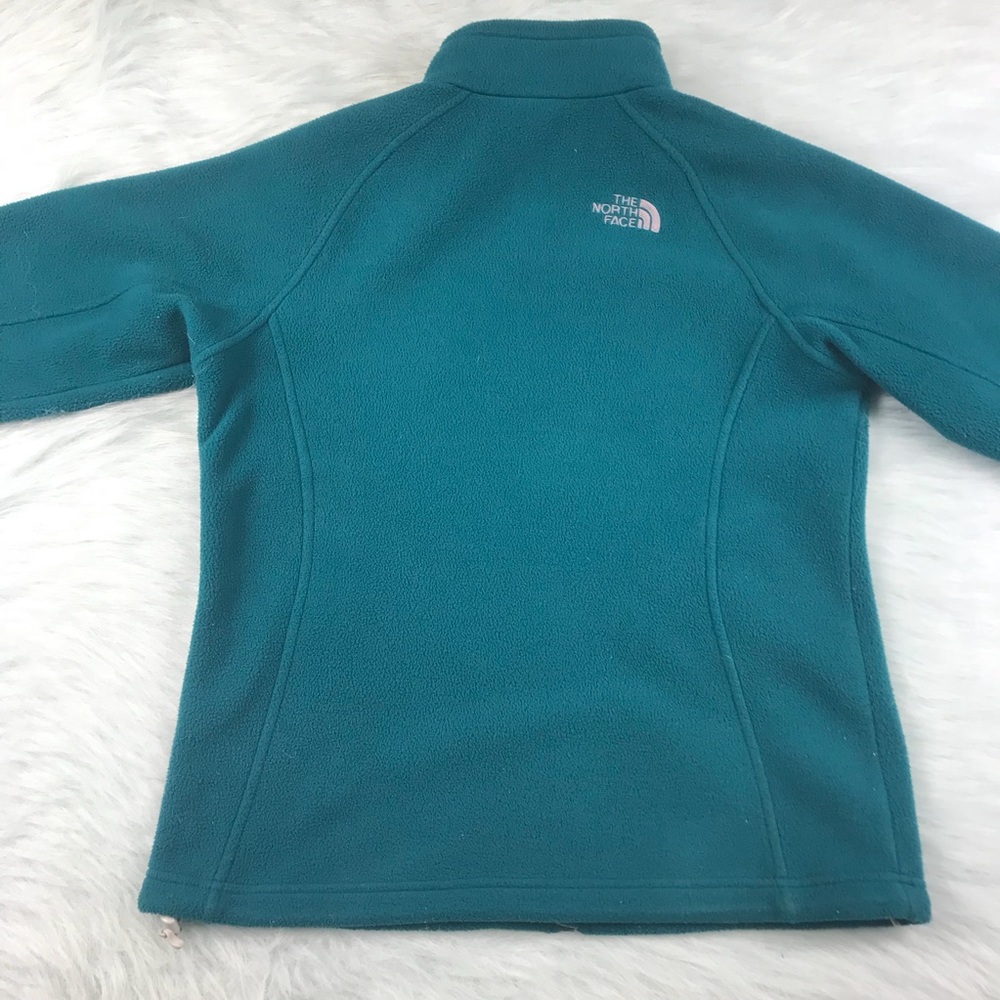 The North Face Women’s Fleece Jacket Small Green - Picture 6 of 8